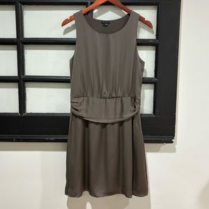 Theory Silk Harida Dress Sleeveless Cocktail Party 100% Silk Size 4